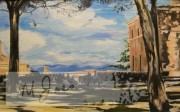 Title : In the Shade – Siena