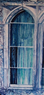 Title : Windows with Blue Reflection II