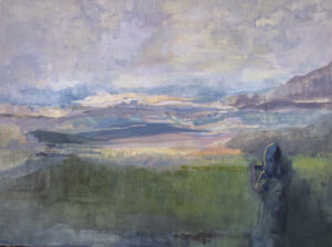Where Sun & Shadow Meet Monica Jones Art Cork Ireland Oil on Canvas 1